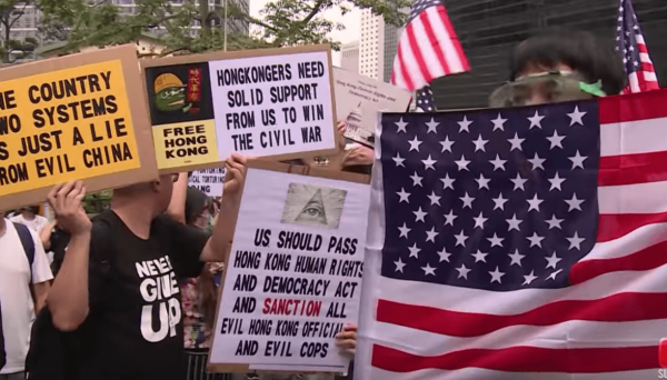 The Hong Kong Human Rights and Democracy Act of 2019 will demand greater scrutiny of the city's special status. (Image: YouTube/Screenshot)