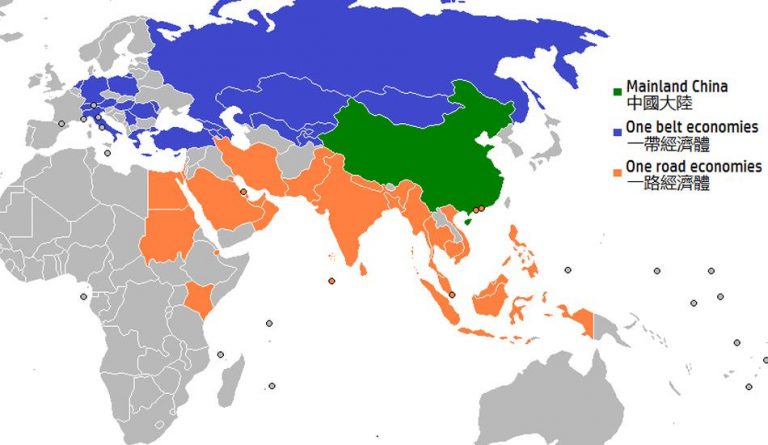 European countries left our of China's Belt and Road Initiative.