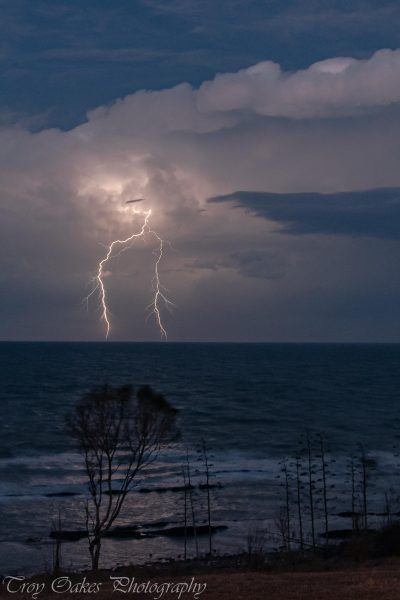 Lightning will most likely be the most dangerous natural phenomena you will try and photograph.