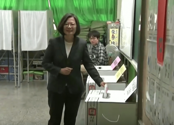The pervasive belief is that this election would determine whether or not Taiwan can continue on its path of democracy and freedom. (Image: YouTube/Screenshot)