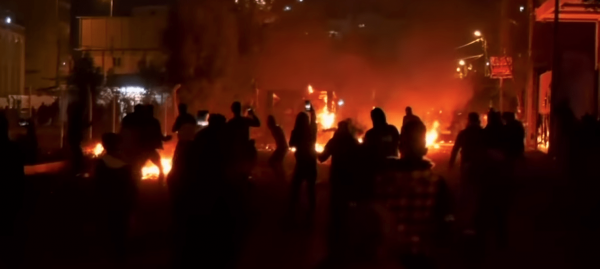 Iranians are protesting against the regime's attack on a passenger jet. (Image: YouTube/Screenshot)