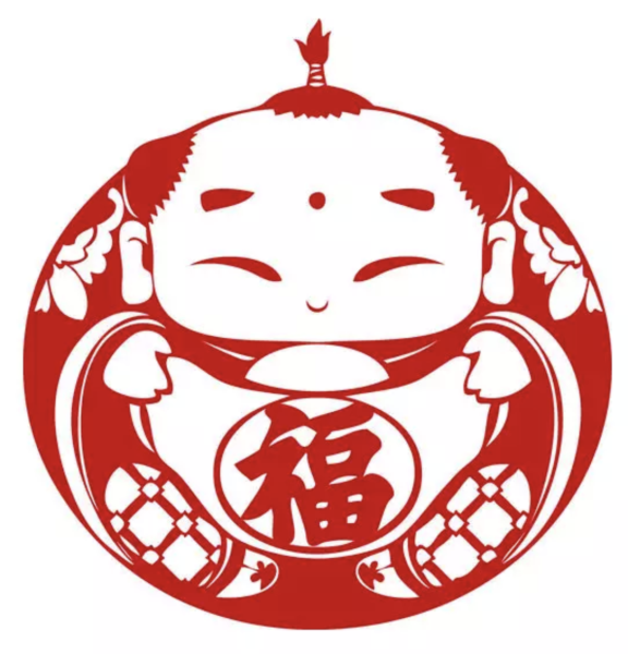 Fú with a little traditional looking Chinese boy. (Image: mmbiz)