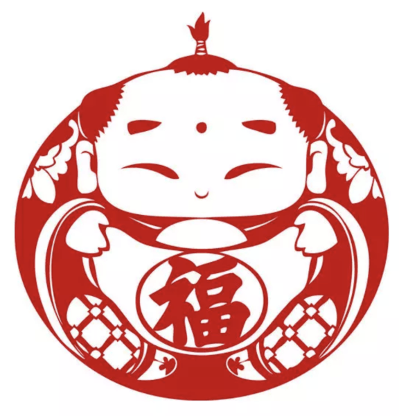 Fú with a little traditional looking Chinese boy. (Image: mmbiz)