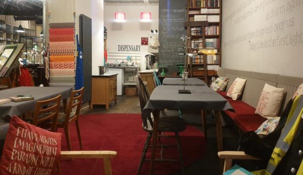 Owner Deborah Alma watched poetry soothe a troubled friend of depression and change the mood of dementia patients and she decided she wanted to cure others through poetry.