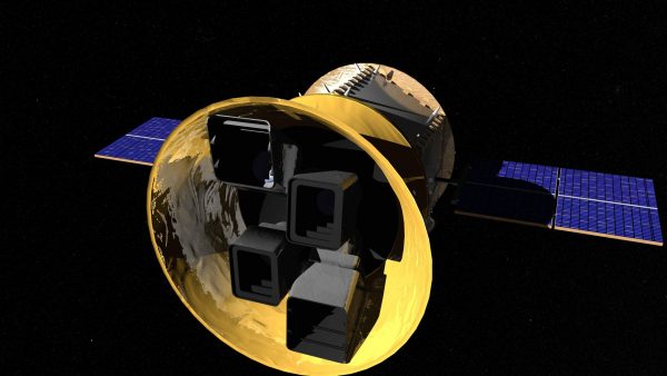 Artist concept of Transiting Exoplanet Survey Satellite. Image: NASA's Goddard Space Flight Center/Chris Meaney)