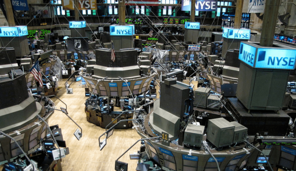 Global markets fell on February 24 as investors worried that the economic disruption the outbreak has already caused in China might have a wider impact. (Image: Kevin Hutchinson via wikimedia CC BY 2.0 )