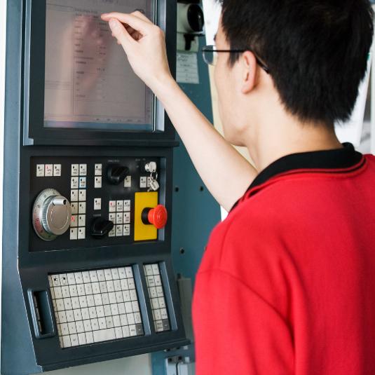 More modern solutions include smaller and lighter “embedded” HMIs. (Image: emcourse.com )