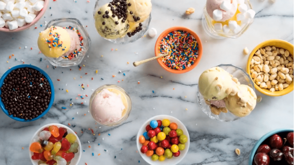 The kitchen library offers a wide range of kitchen equipment, from things as small as spoons all the way up to appliances like ice-cream makers.