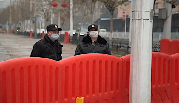 The consequences of China’s harsh measures to halt the virus — restricting the movement of about 700 million people at one point. (Image: Screenshot / YouTube)