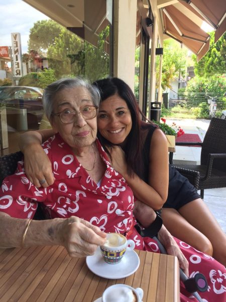 Sometimes I would love to see her again, to touch her soft skin, to hold her hand and share one of our favourite moments in the day: our morning coffee, the one thing that would always bring a smile to her face. Image: Laura Cozzolino