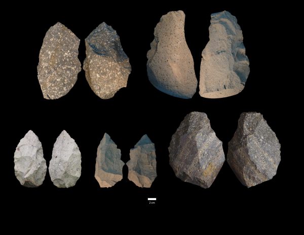 At the Gona study area in Ethiopia's Afar State, H. erectus used locally available stone cobbles to make their tools, which were accessed from nearby riverbeds. (Image: University of Michigan)