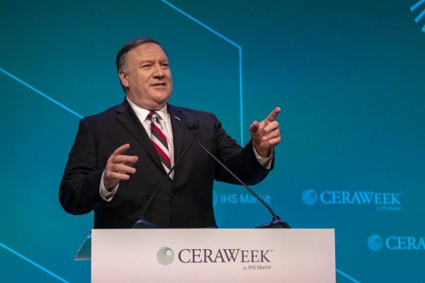 Secretary Pompeo Delivers Keynote Remarks at CERA Week.