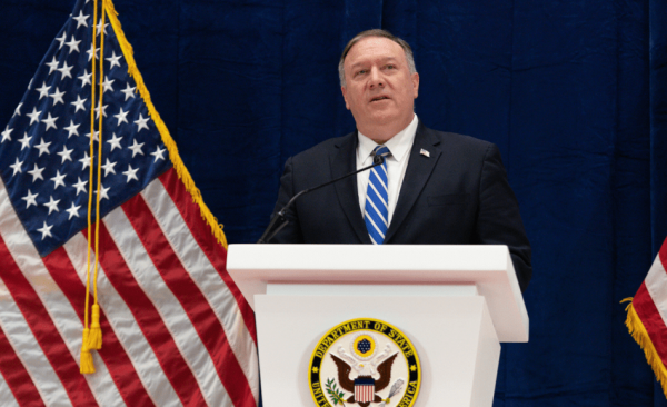 U.S. Secretary of State Mike Pompeo hit out at the Chinese government for censorship policies. (Image: U.S. Department of State / CC0 1.0)