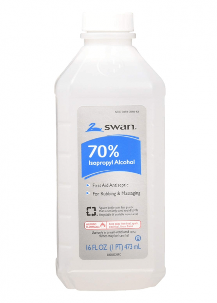 Hand sanitizers should contain at least 60 percent alcohol. (Image: Amazon)