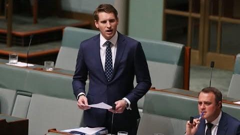 Andrew Hastie, the Chair of Australia’s Parliamentary Joint Committee on Intelligence and Security, condemns the Chinese owner of a property development company for shipping massive quantities of medical supplies out of Australia. (Image: Screenshot / YouTube)