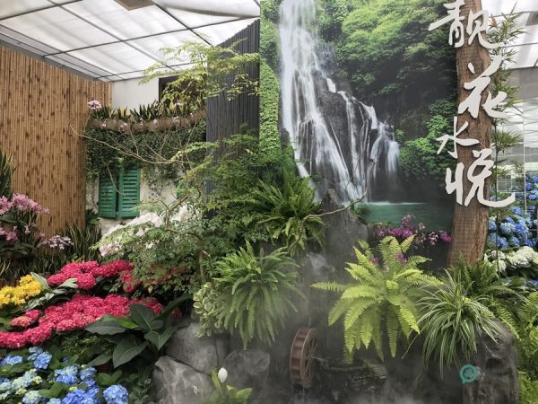 The Orchid Hall (靚花水悅) at the Flower Home Leisure Farm. (Image: Julia Fu / Vision Times)