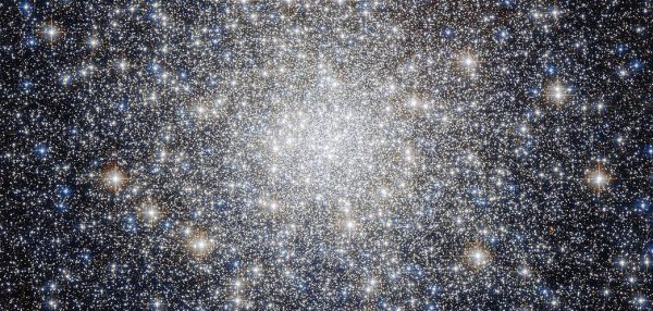 An image of GC M92 with the pulsar M92A embedded in the dense core. (Image: ESA/Hubble)
