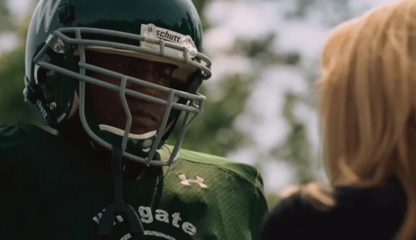 The Blind Side is based on the life of Michael Oher who’s foster mother served as the inspiration for his football career. (Image: Screenshot / YouTube)