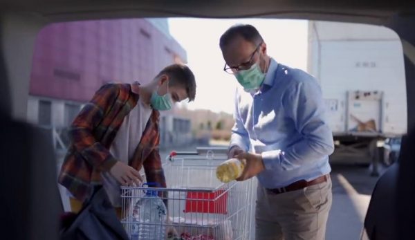 The food supply remains intact, so just buy 1 or 2 weeks’ worth of supplies and avoid hoarding. (Image: Screenshot / YouTube)