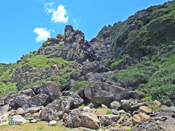 The Shanhai Waterfalls may dry up during the summer due to low reainfall. (Image: Julia Fu / Vision Times)