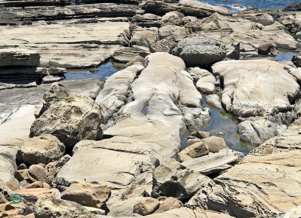A interesting formation at Jialeshuei resembles a mummy. (Image: Billy Shyu / Vision Times)