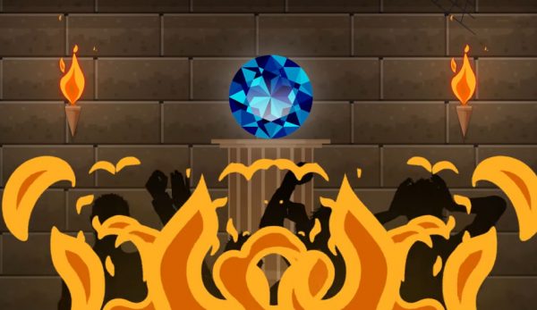 The Hope Diamond is said to be cursed and that anyone who owns it will eventually meet with misfortune.