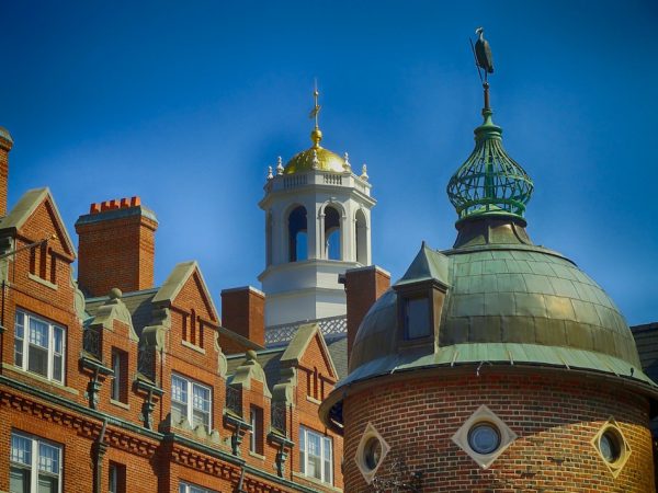 A file image of buildings at Harvard University, Cambridge, Massachusetts. Charles Lieber, chair of Harvard’s Department of Chemistry and Chemical Biology, was indicted in June for making false statements to federal authorities about his participation in the Thousand Talents Program. (Image: David Mark/Pixabay)