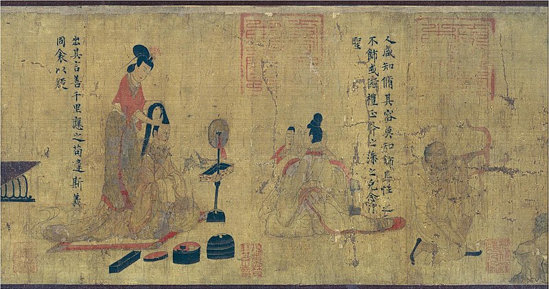 https://commons.wikimedia.org/wiki/File:N%C3%BCshi_zhen_tu_%E5%A5%B3%E5%8F%B2%E7%AE%B4%E5%9B%BE_(Admonitions_of_the_Instructress_to_the_Court_Ladies)_(BM_1903,0408,0.1).jpg