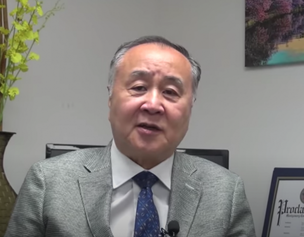 Mr. Yuan stated that the CCP does not represent China and that Hong Kong is part of China and not part of the CCP. (Image: YouTube/Screenshot) (Image: YouTube/Screenshot)
