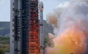 Launch of China's Gaofen 11 (02) satellite.