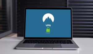 A VPN on a computer.