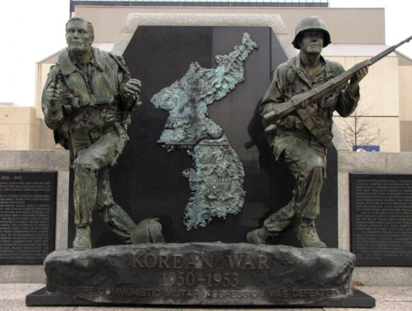 Korean War memorial in Tennessee.