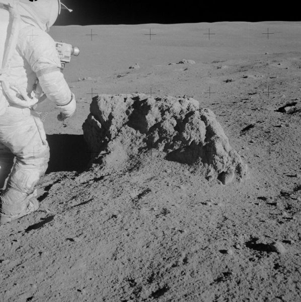 One of the Moon rocks is actually from the Earth.