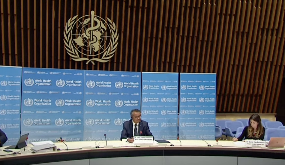 The World Health Organization in session.