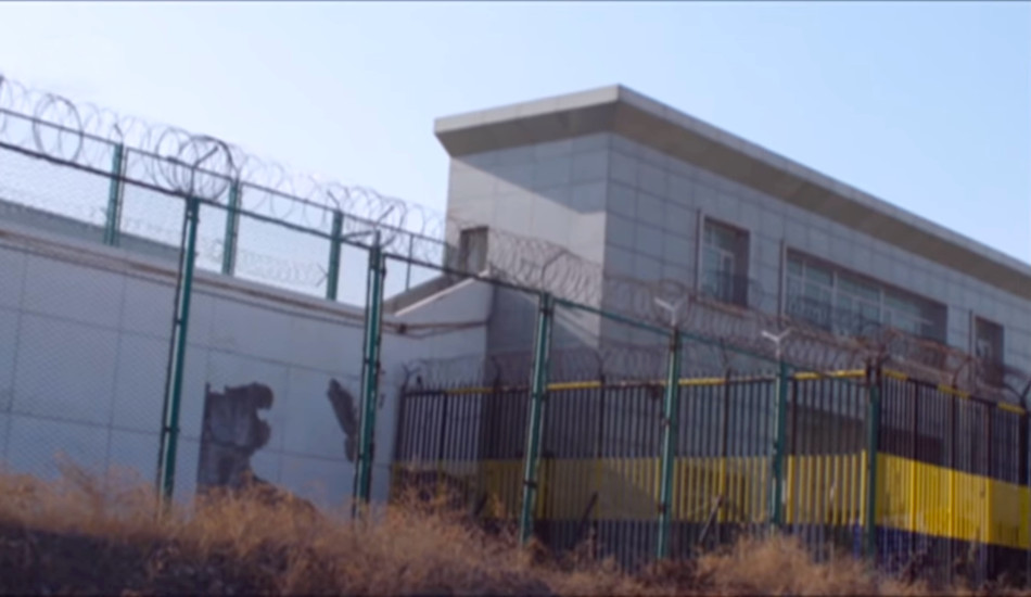 Internment facility, Xinjiang, China.