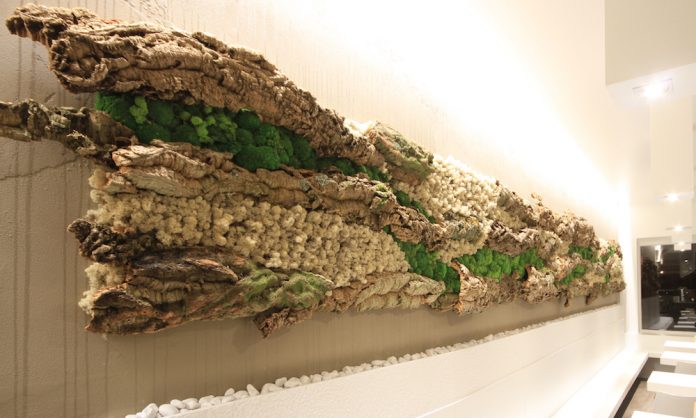 Flower wall art.