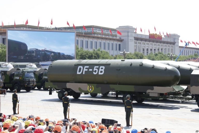 China's growing missile assets are a threat to America.