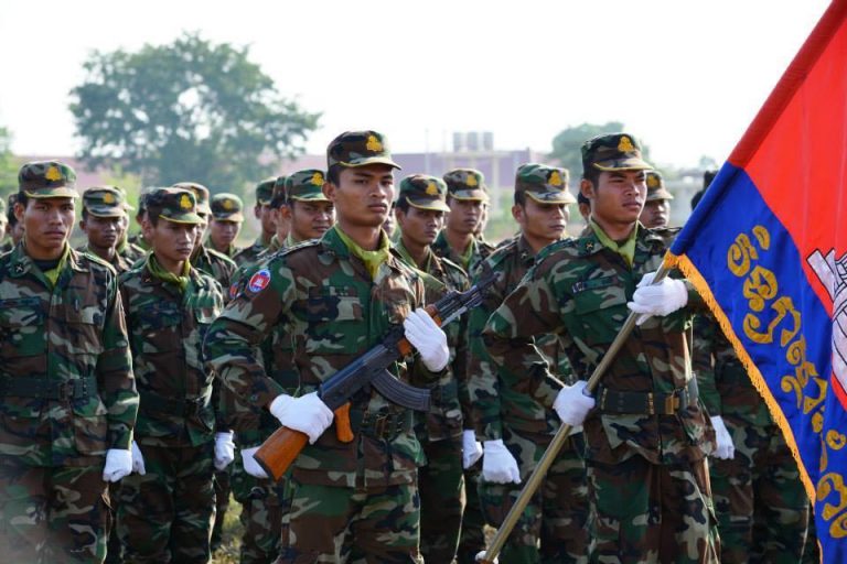 Cambodia signed a military agreement with China.