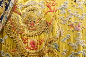 Qing Dynasty imperial clothing.