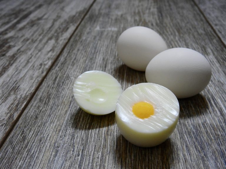 Prepare hard-boiled eggs for egg salad.