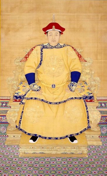 The third emperor of the Qing Dynasty, Emperor Shunzhi.