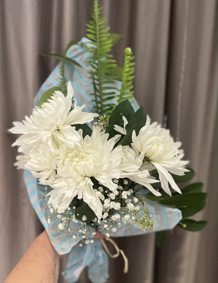 Chrysanthemum flowers bouquet