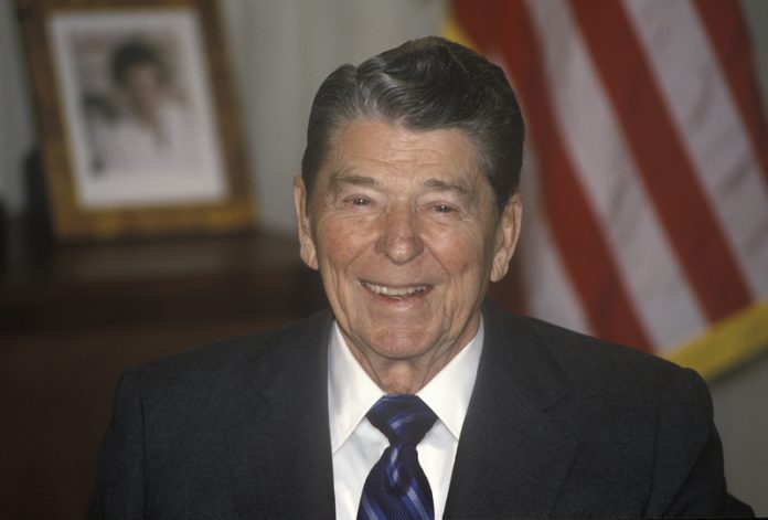 Decisive and famous - Commander-in-Chief and President Ronald Reagan.