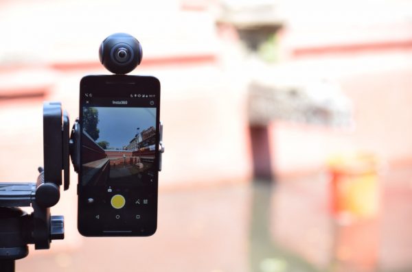 A 360-degree camera allows you to use low-budget filming techniques and still create stunning results.