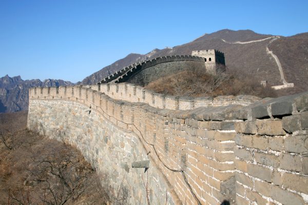 Meng Jiangnu weeps and a portion of the Great Wall crumbles.