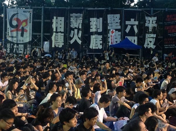candle light virgil for Tiananmen Massacre