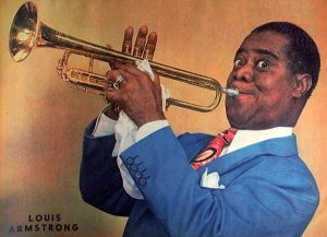 Performing Legend Louis Armstrong.