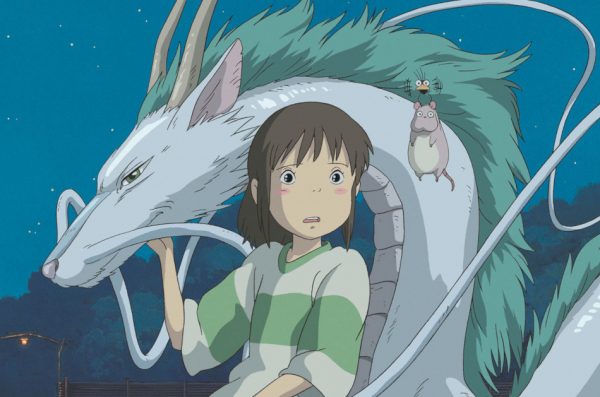One of the 10 most touching manga and anime movies in China is 'Spirited Away.'