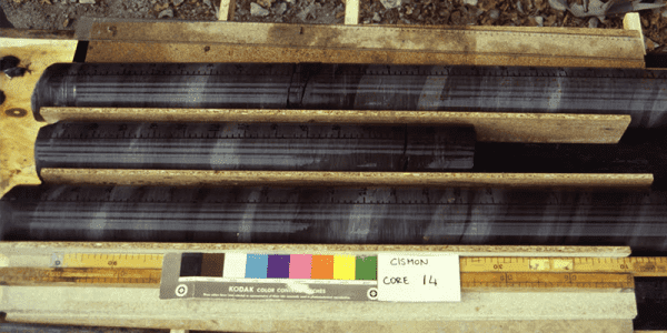 Core samples for Oceanic Anoxic Event 1a. A new study from the University of British Columbia and the University of Hong Kong indicates volcanism drove rapid ocean deoxygenation during the time of the dinosaurs.