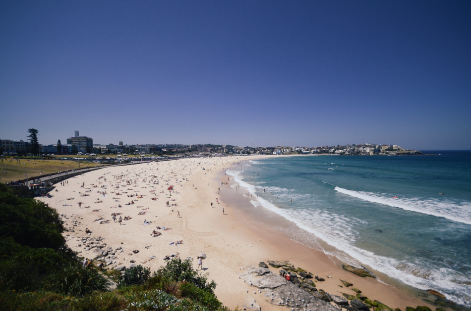 Bondi Beach is one of the trendy beaches in Sydney.